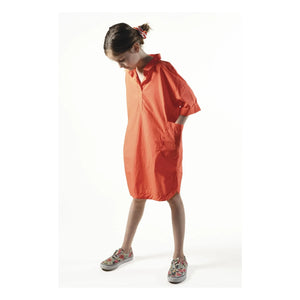 Sunchild - Cadaques Oversize Gömlek Elbise | Tangerine