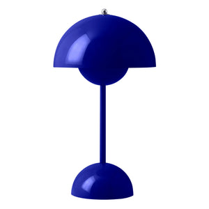 & Tradition - VP9 Flowerpot Taşınabilir Masa Lambası, Vernon Panton | Mavi
