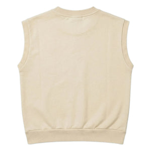 Hundred Pieces - Inaya Horse Organik Pamuk Kolsuz Sweatshirt | Krem