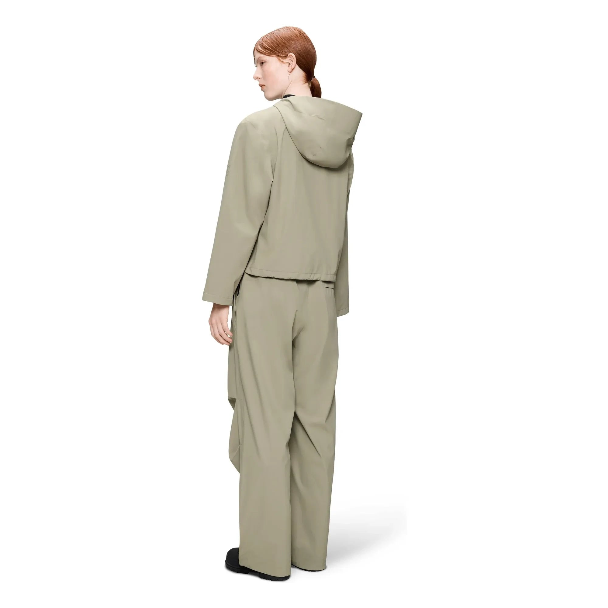 Rains - Suva Hardshell Kısa İpli Ceket W3 | Bej