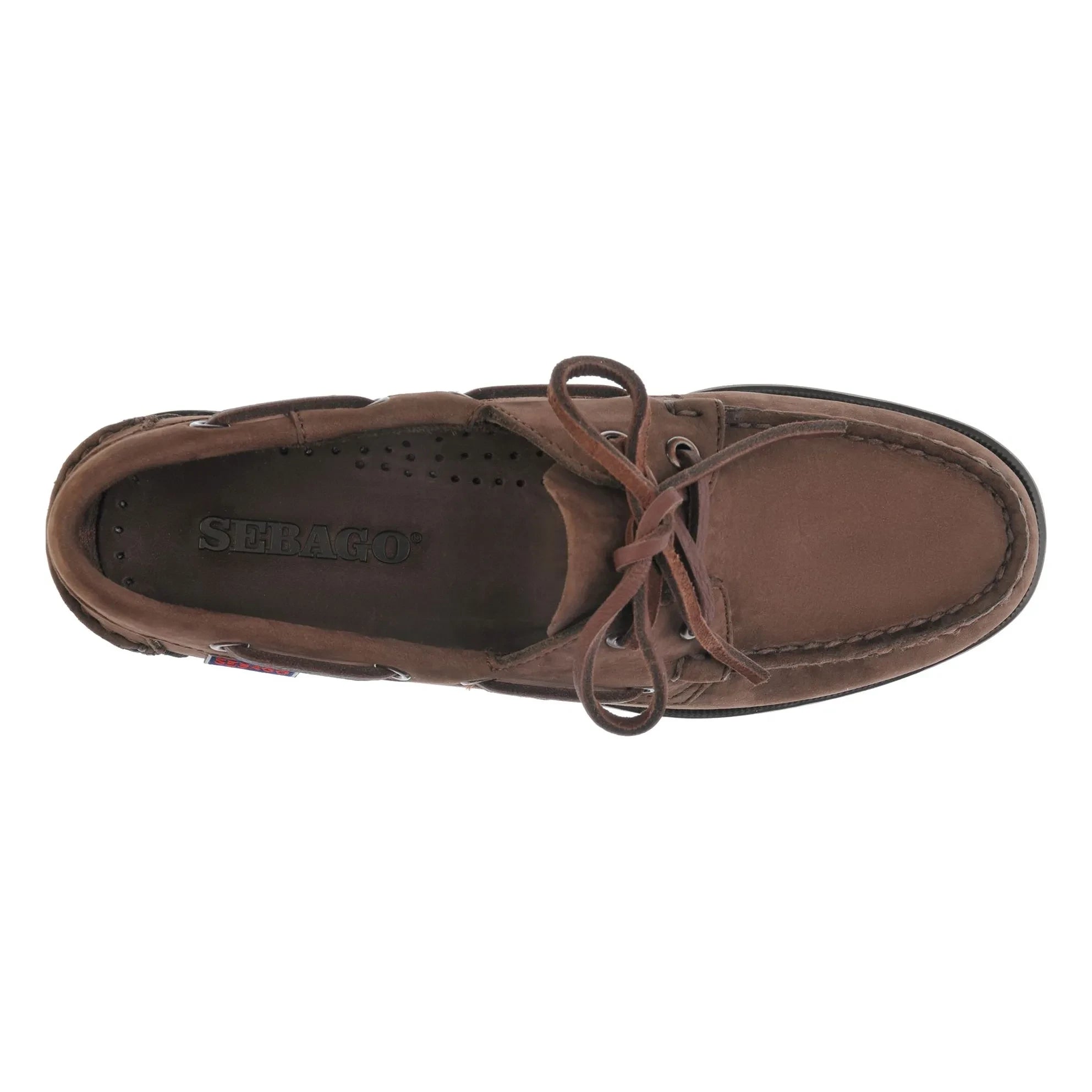Sebago - Docksides Portland Nubuk Loafer | Kahverengi