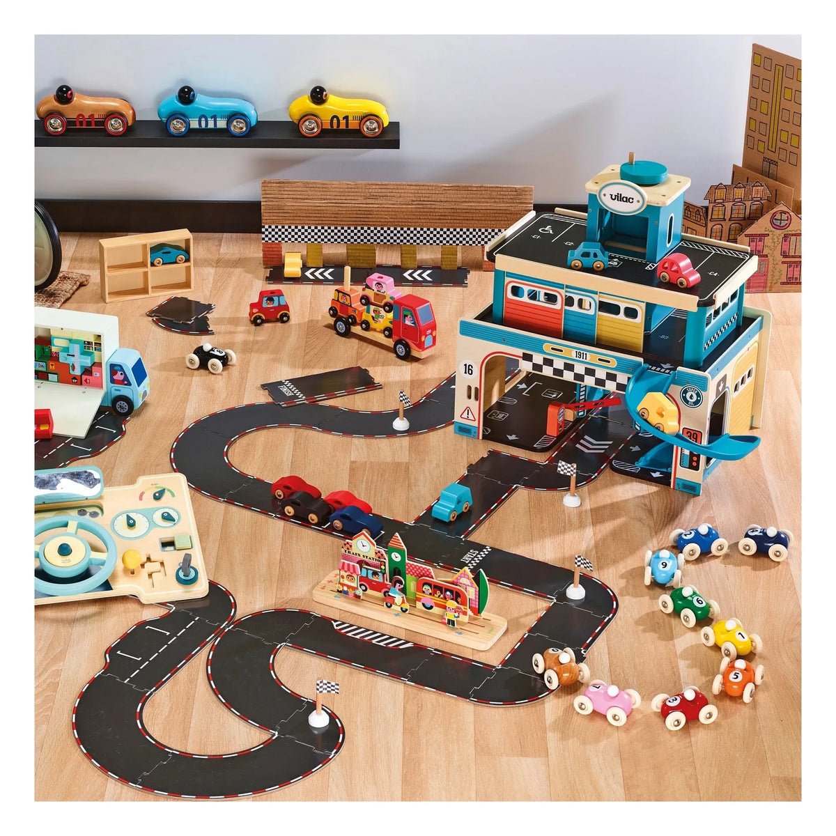 Vilac - Vilacity ahşap garaj