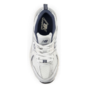 New Balance - Lastikli Dantel Spor Ayakkabı 530 | Beyaz saten