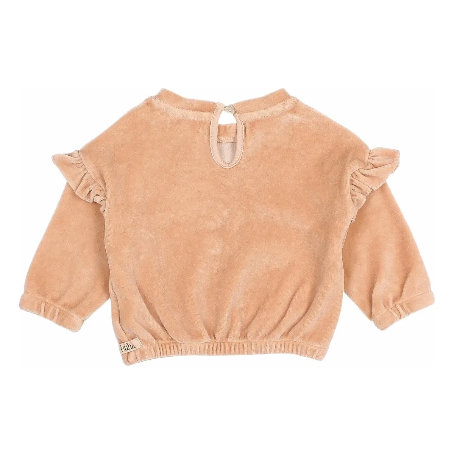 Búho - Organik Pamuk Kadife Sweatshirt | Pembe