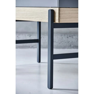 Flexa - Popsicle Orta Yükseklikli Merdivenli Karyola 90x200cm | Mavi