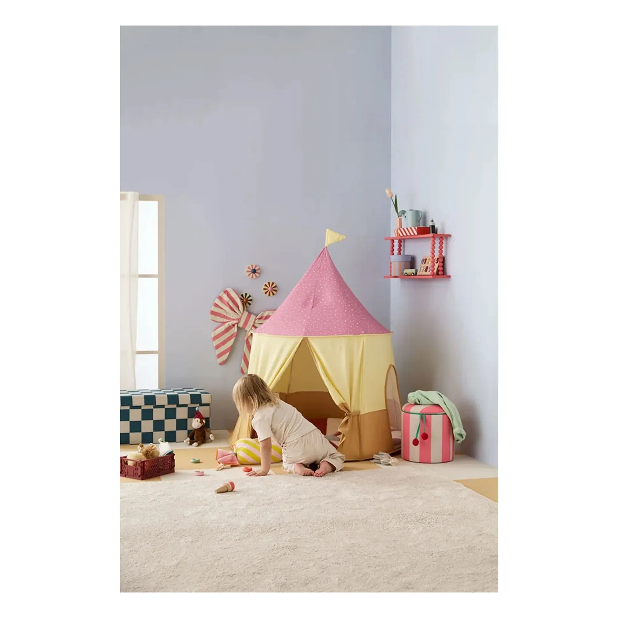 Kid's Concept - Sirk saklama pufu | Pembe