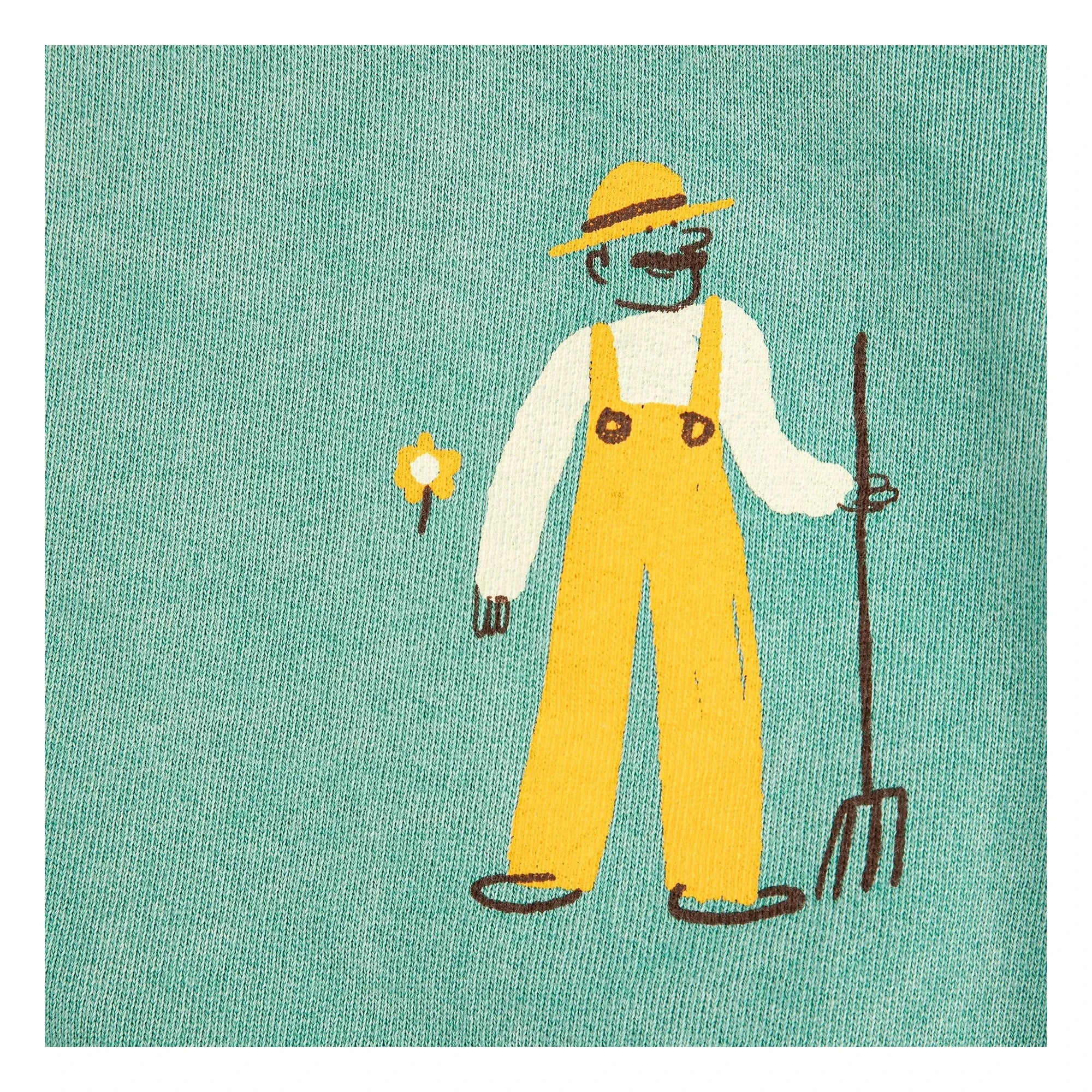 Bobo Choses - Sweat Farm Organik Pamuk | Yeşil