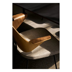 & Tradition - RFH RD7 sandalye, Robin Day | Koyu gri