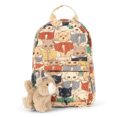 Konges Sløjd - Juno Mini Kedi Sırt Çantası | Bej