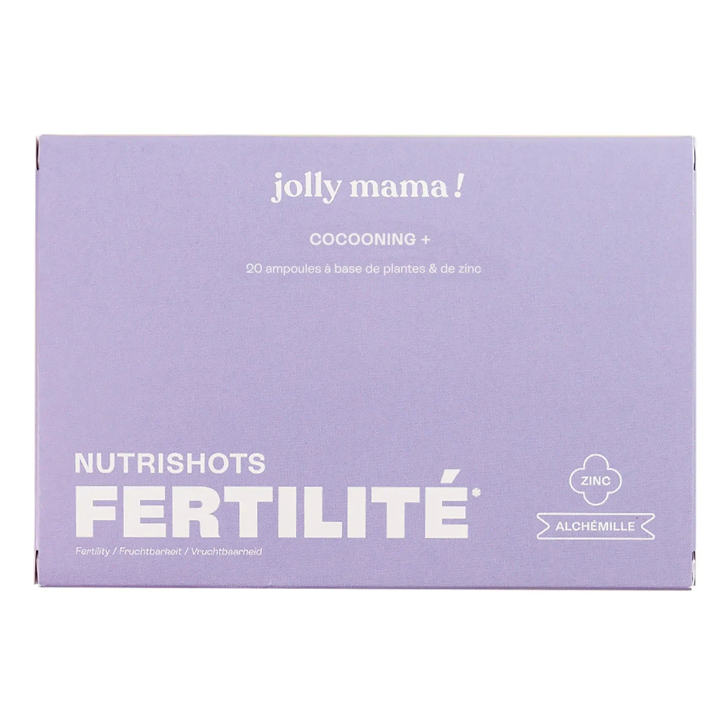 Jolly Mama - Nutrishots Boost Doğurganlık Gıda Takviyesi - 20 x 10 ml flakon