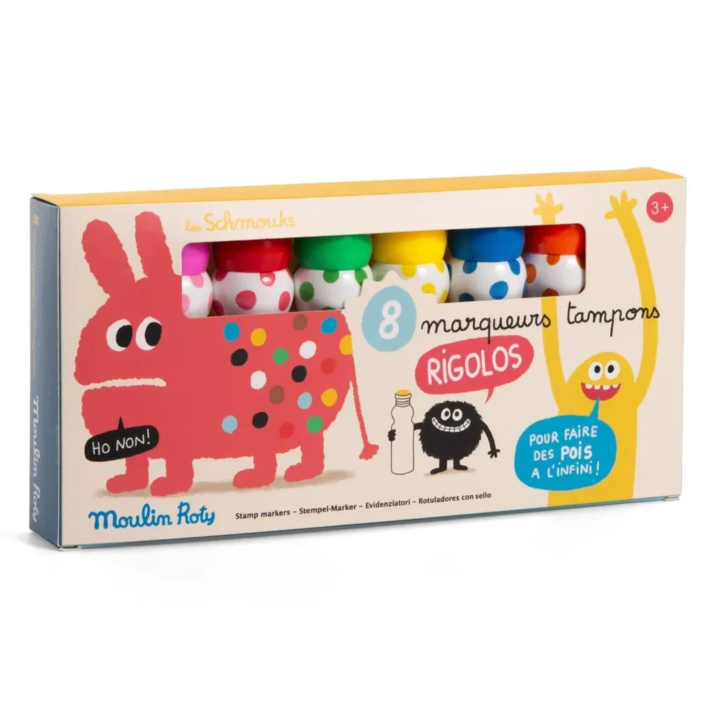 Moulin Roty - Stamp Markers - Les Schmouks