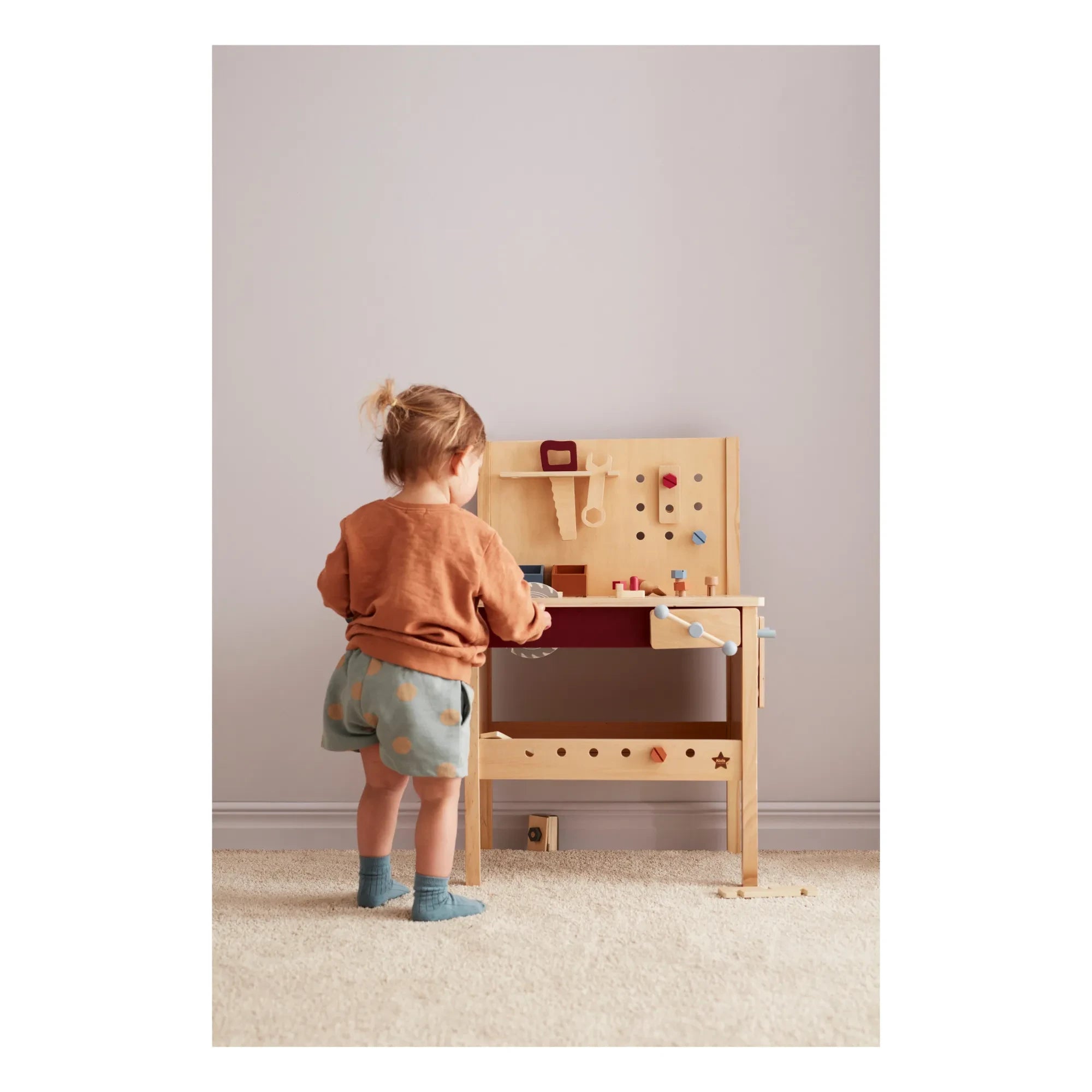 Kid's Concept - Ahşap Çalışma Tezgahı ve Aksesuarlar