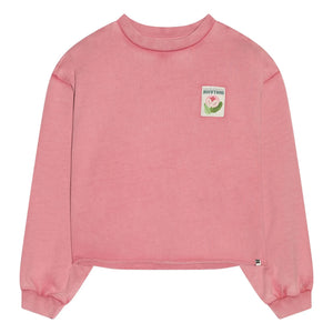 Hundred Pieces - Belmont organik pamuklu sweatshirt | Pembe