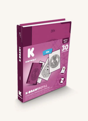 Kidywolf - K-Draw Pad İçin Refiller - Zen