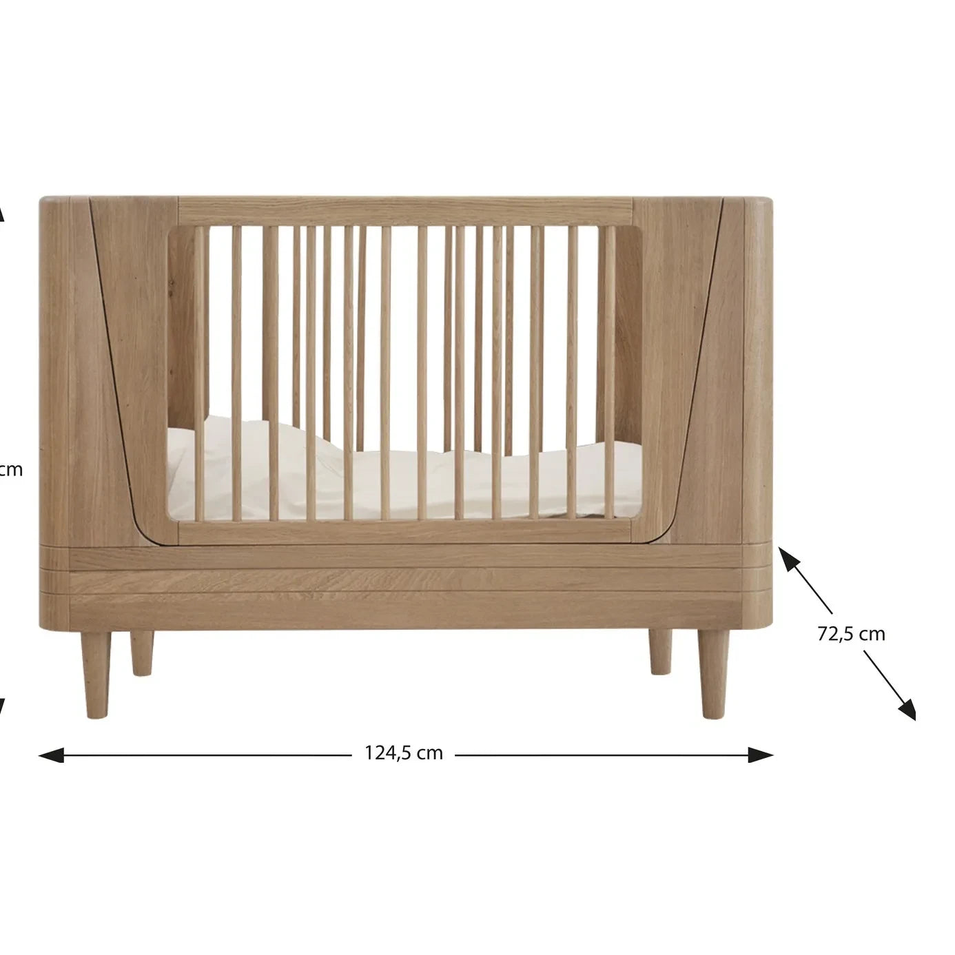 We Are Bitte - Dönüştürülebilir meşe beşik
