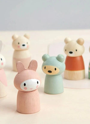 Tender Leaf Toys - عائلة الأرانب