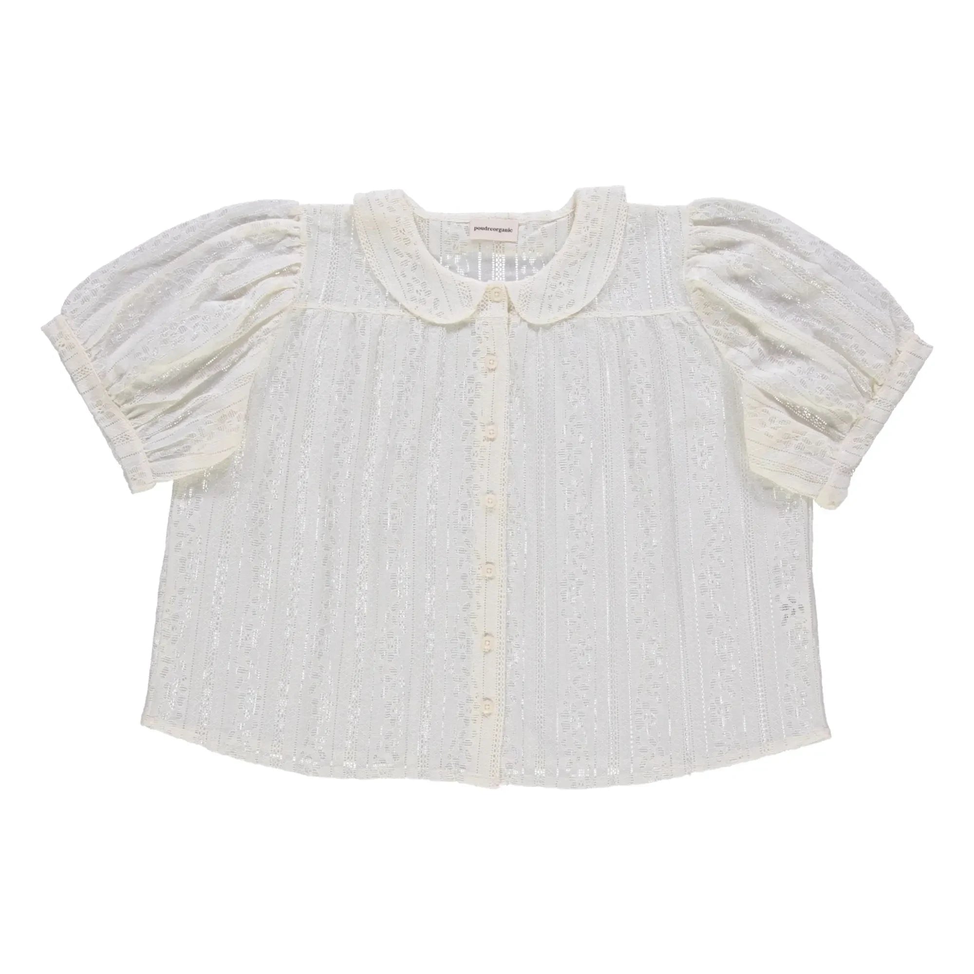 Poudre Organic - Ambre Dantel bluz | Ecru