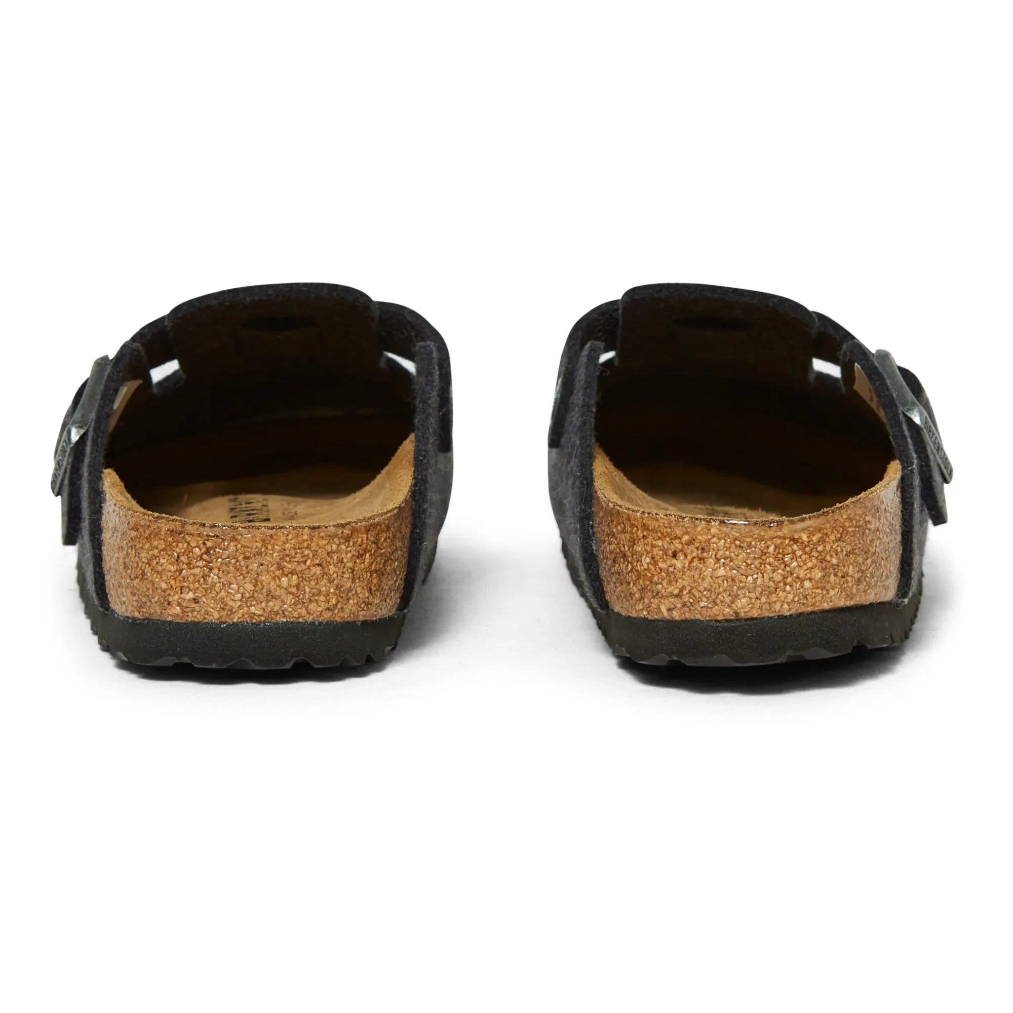 BIRKENSTOCK - Boston Yün Terlikler - Yetişkin Koleksiyonu | Kömür grisi