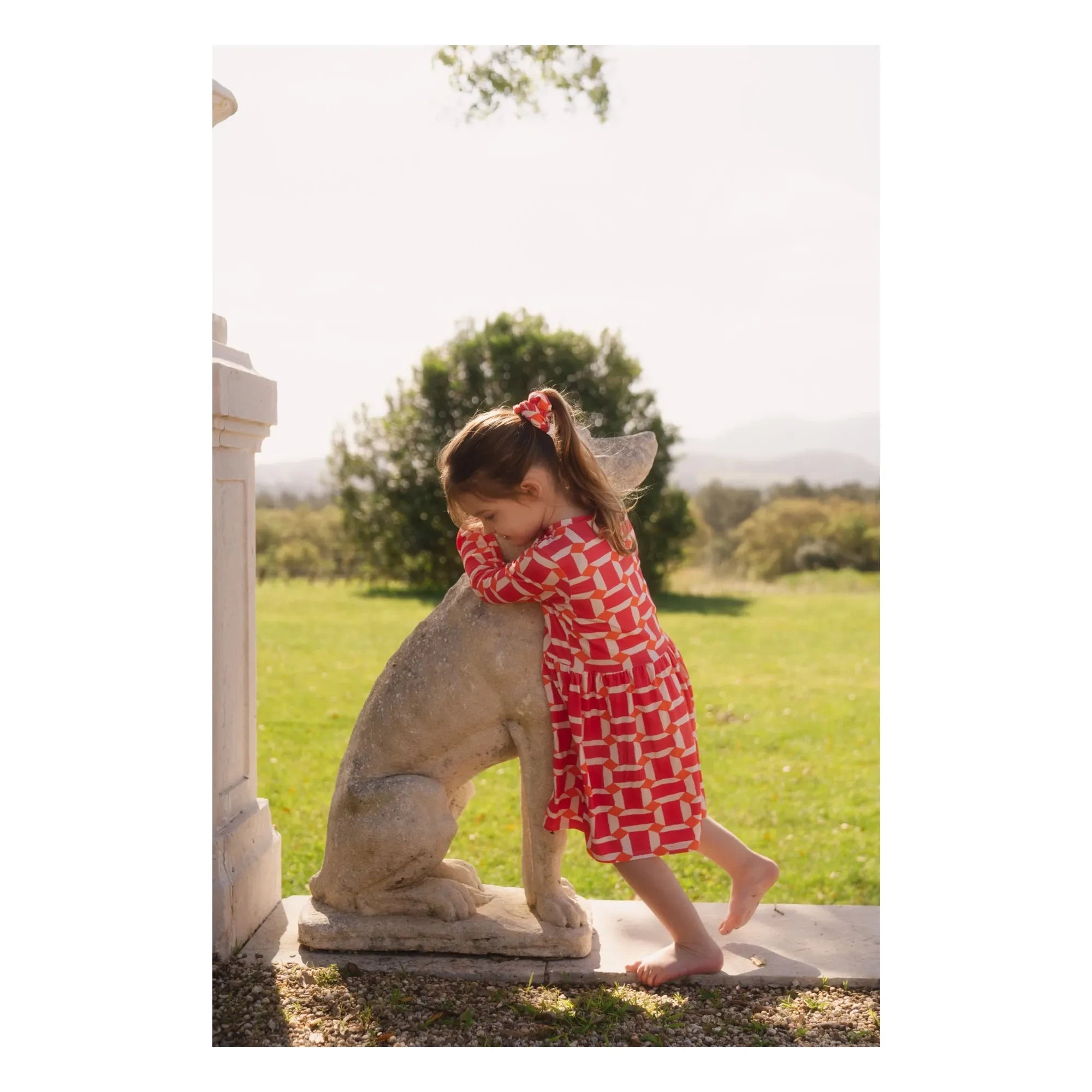 Paloma Collection - Pembe Mama elbise - Çocuk koleksiyonu | Pembe
