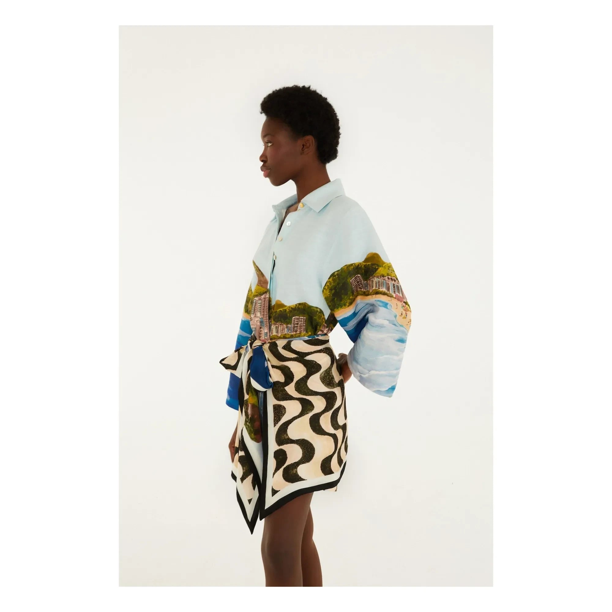 Farm Rio - Kimono Copacabana | Mavi