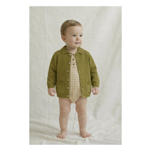 Lililotte - Cardigan Valentin Organik Pamuk | Zeytin