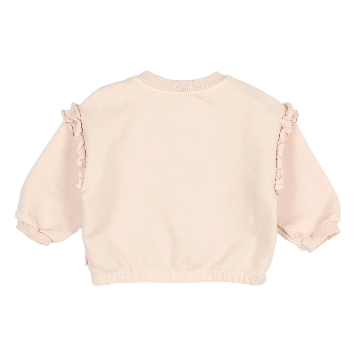 Búho - Ma Chérie organik pamuklu bebek sweatshirt | Açık Pembe