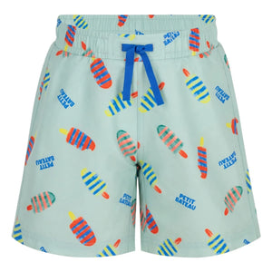 Petit Bateau - Glaces Geri Dönüştürülmüş Elyaf Yüzme Şortu | Turkuaz