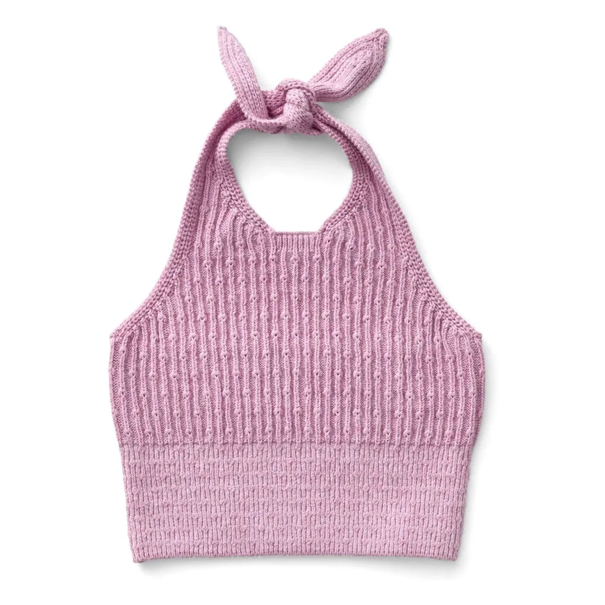 Soor Ploom - Ava Organik Pamuklu Fitilli Üst | Pembe