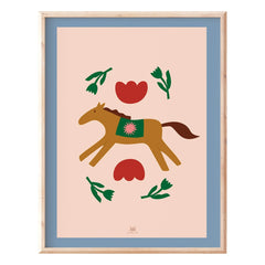 Ma petite vie - Cheval Nomade poster | Bej