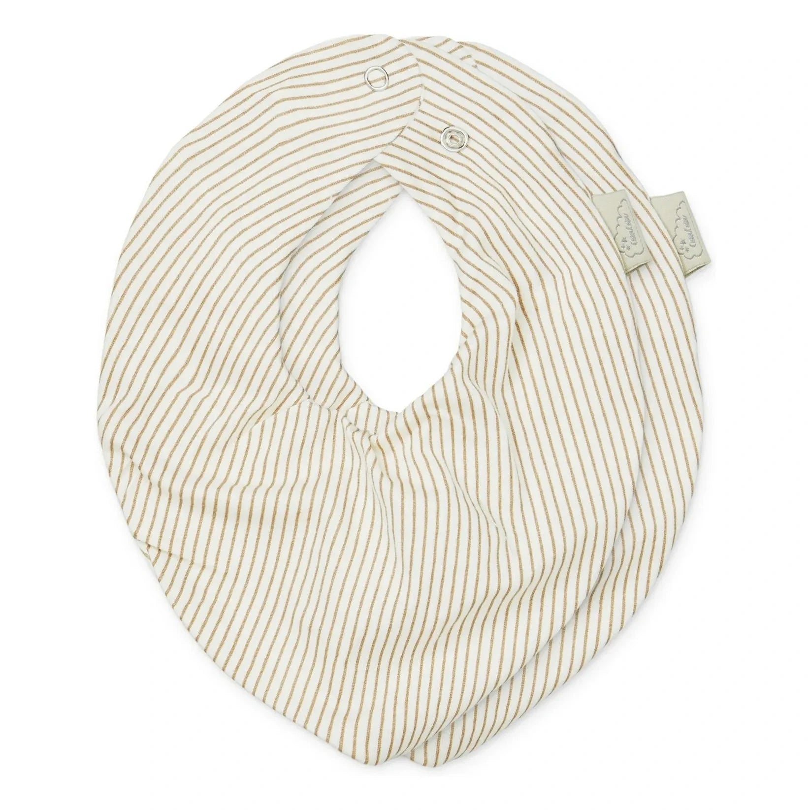 Cam Cam - Çizgili bandana önlükler - 2'li set | Camel