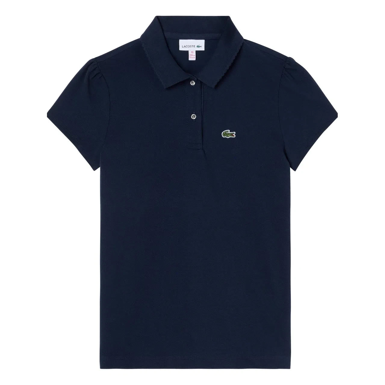 Lacoste - Organik Pamuk Logo Polo Yaka Tişört | Lacivert