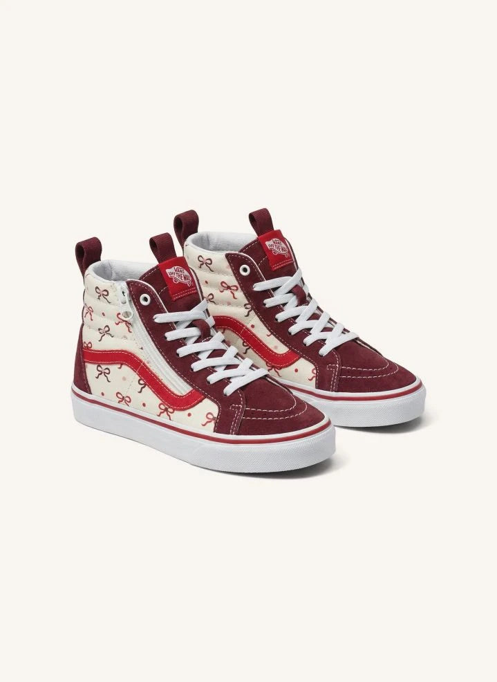 فانس - سنيكرز بربري SK8-Hi بإصدار سحاب جانبي وأربطة كاحل