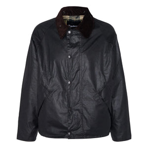 Barbour - Transport Wax Bone Ceket | Siyah
