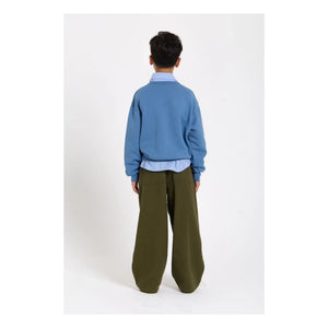 Smallable Kid - Arlo organik pamuklu sweatshirt | Mavi