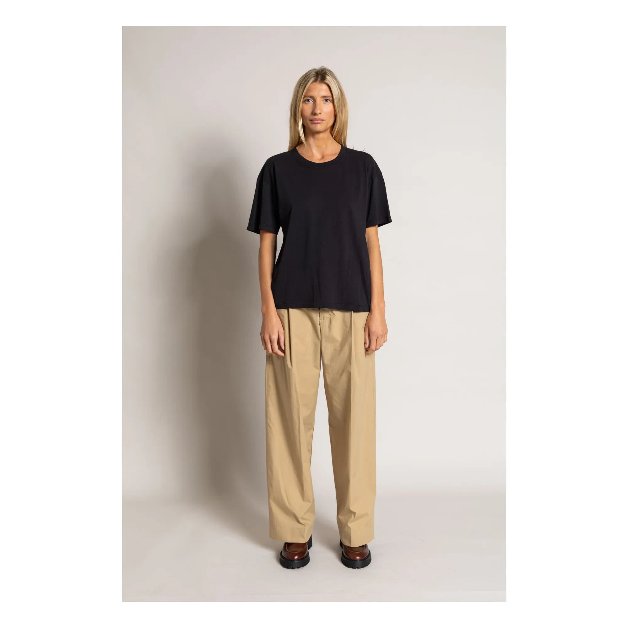 Smallable Woman - Hana organik pamuk T-shirt | Siyah