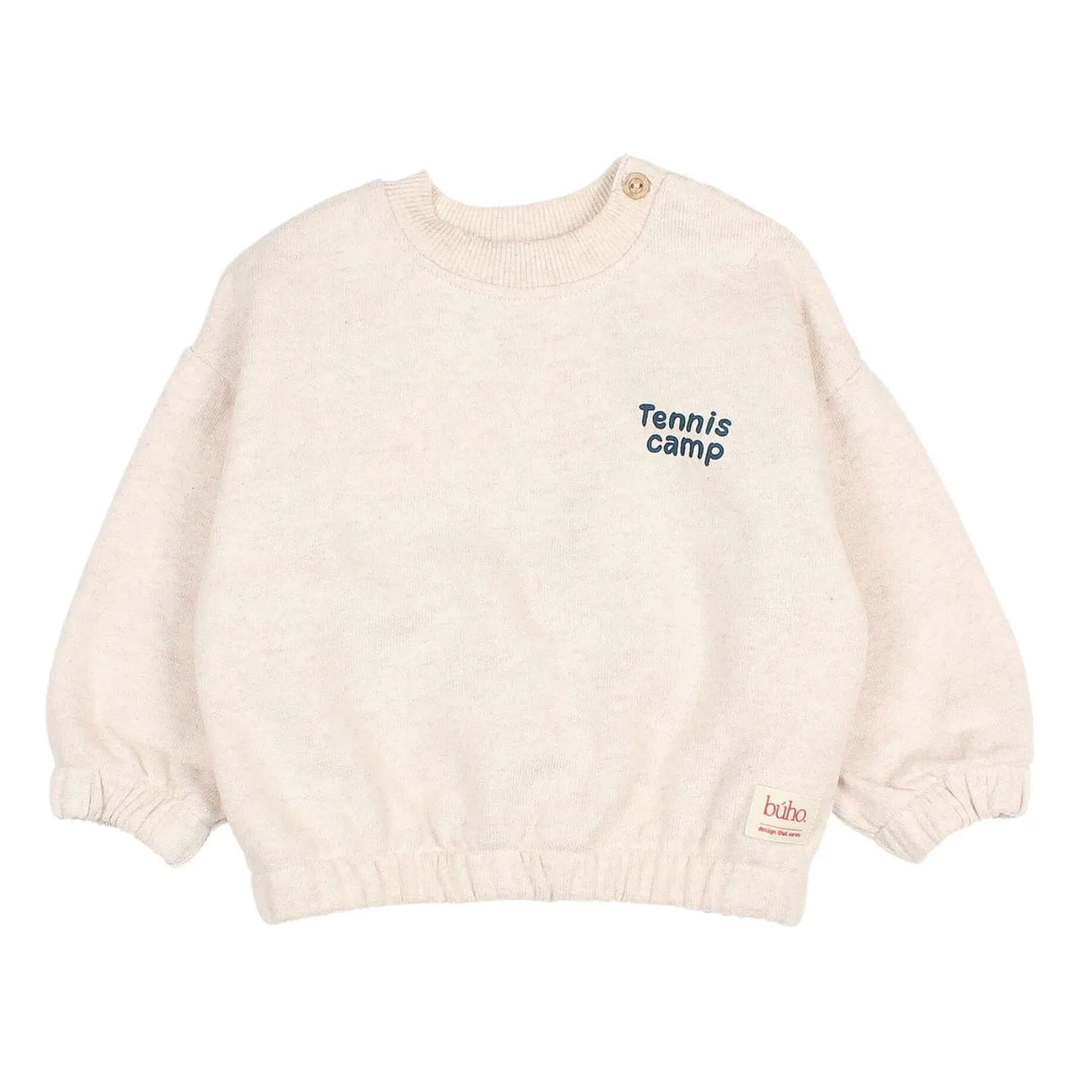 Búho - Bebek Sweat Tennis Kamp | Ekru
