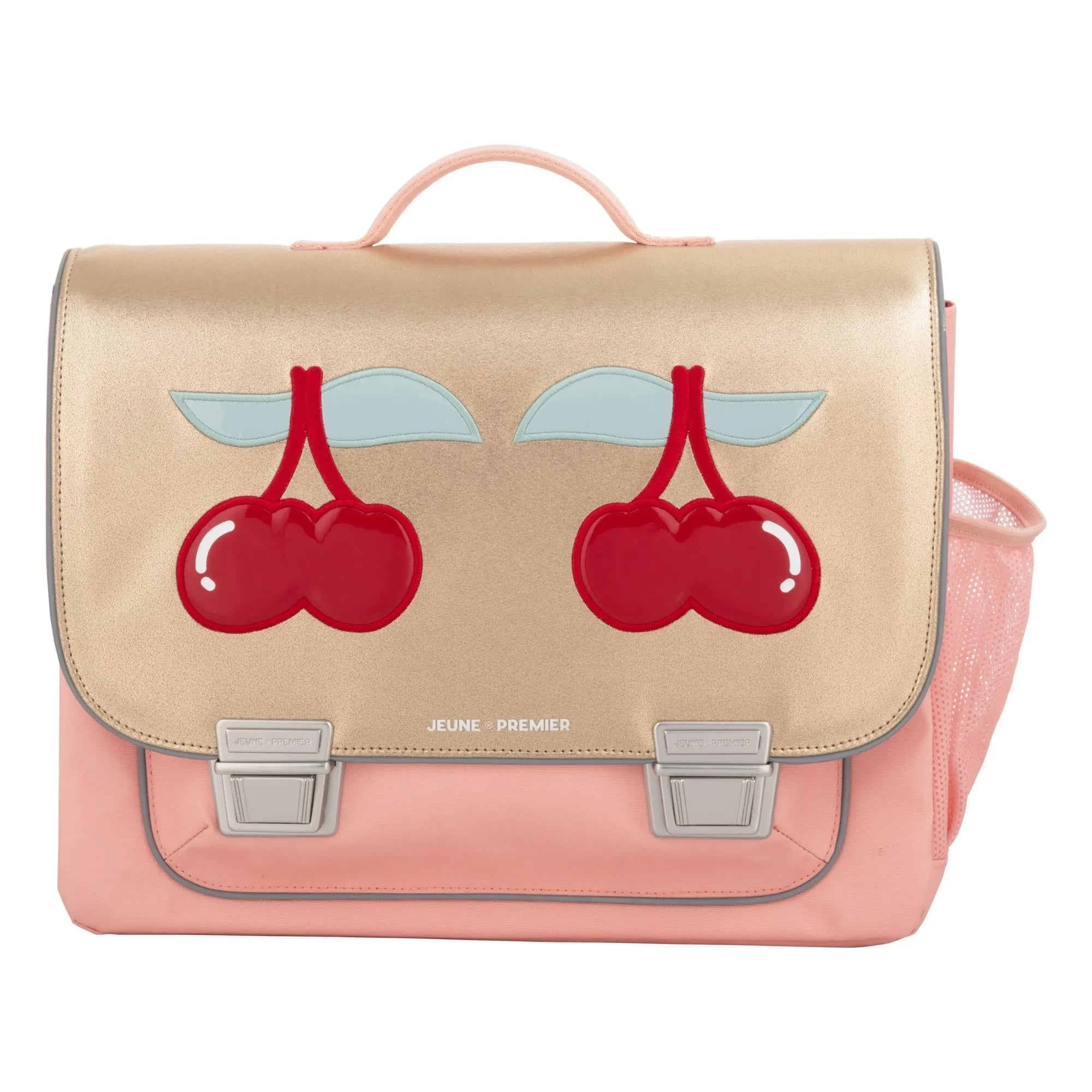 Jeune Premier - Klasik Kiraz satchel | Pembe