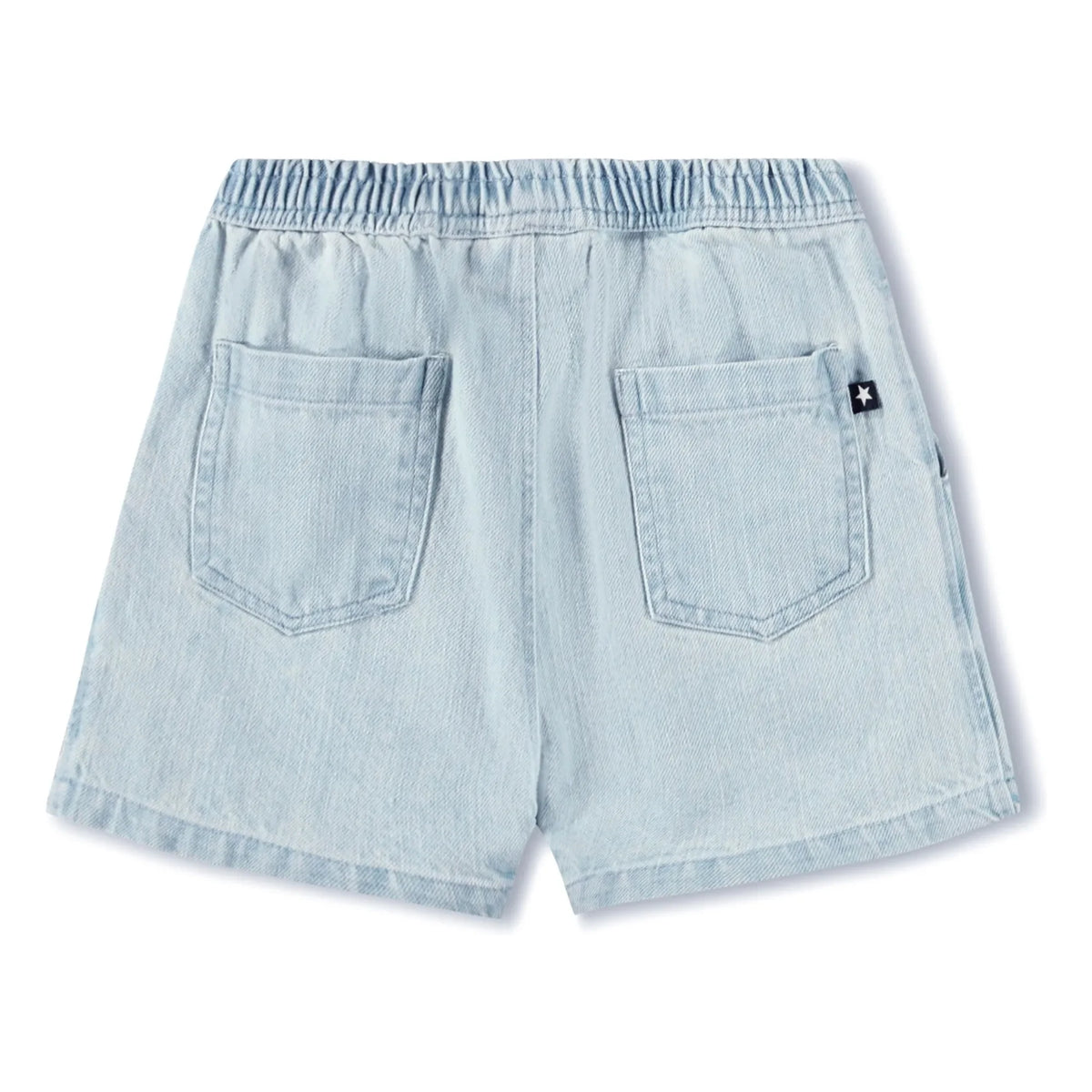 Molo - Denim Shine Organik Pamuk Şort | Açık Mavi