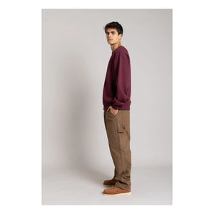 Smallable Man - Organik pamuklu sweatshirt | Aubergine