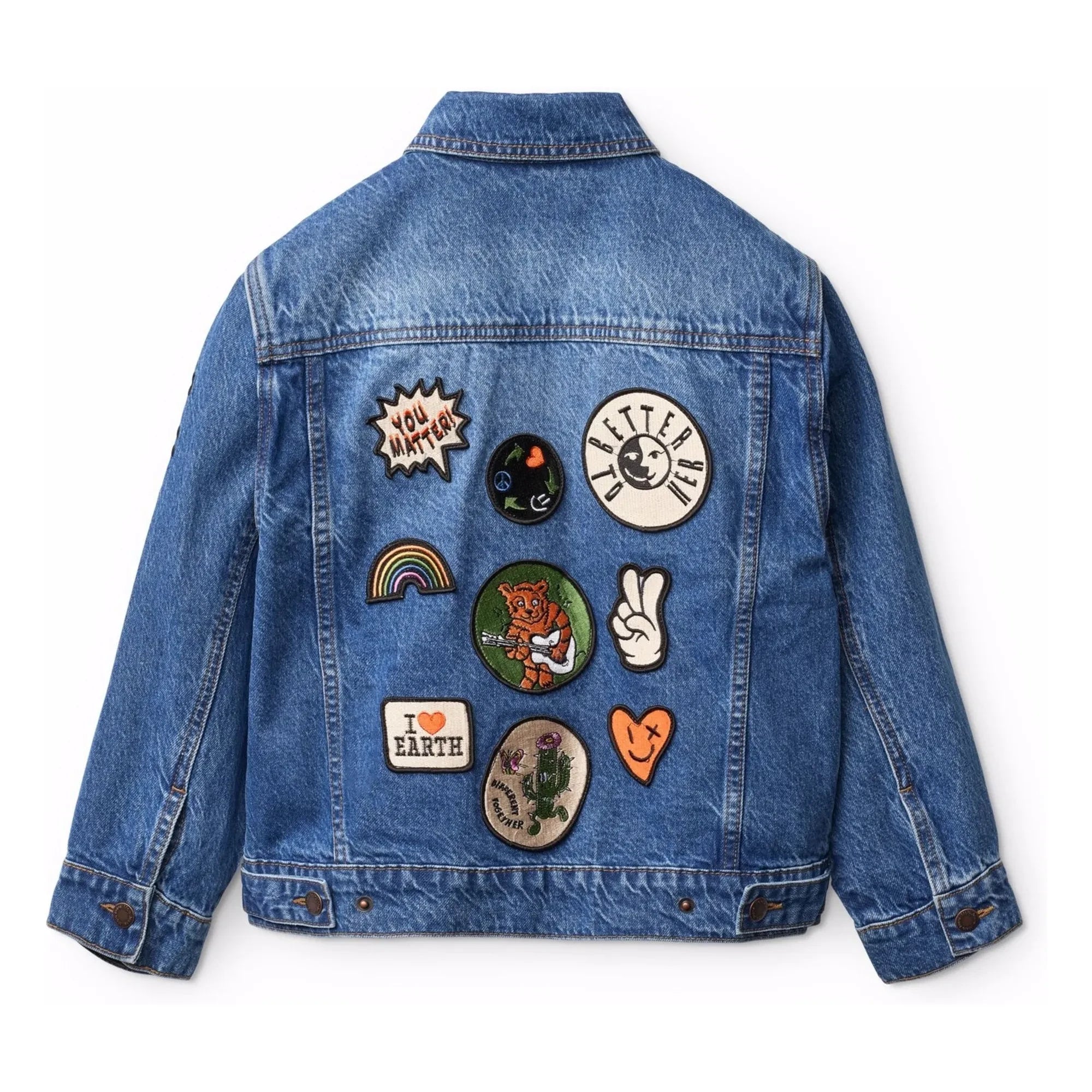 Molo - Honore Soleil Denim Ceket | Mavi