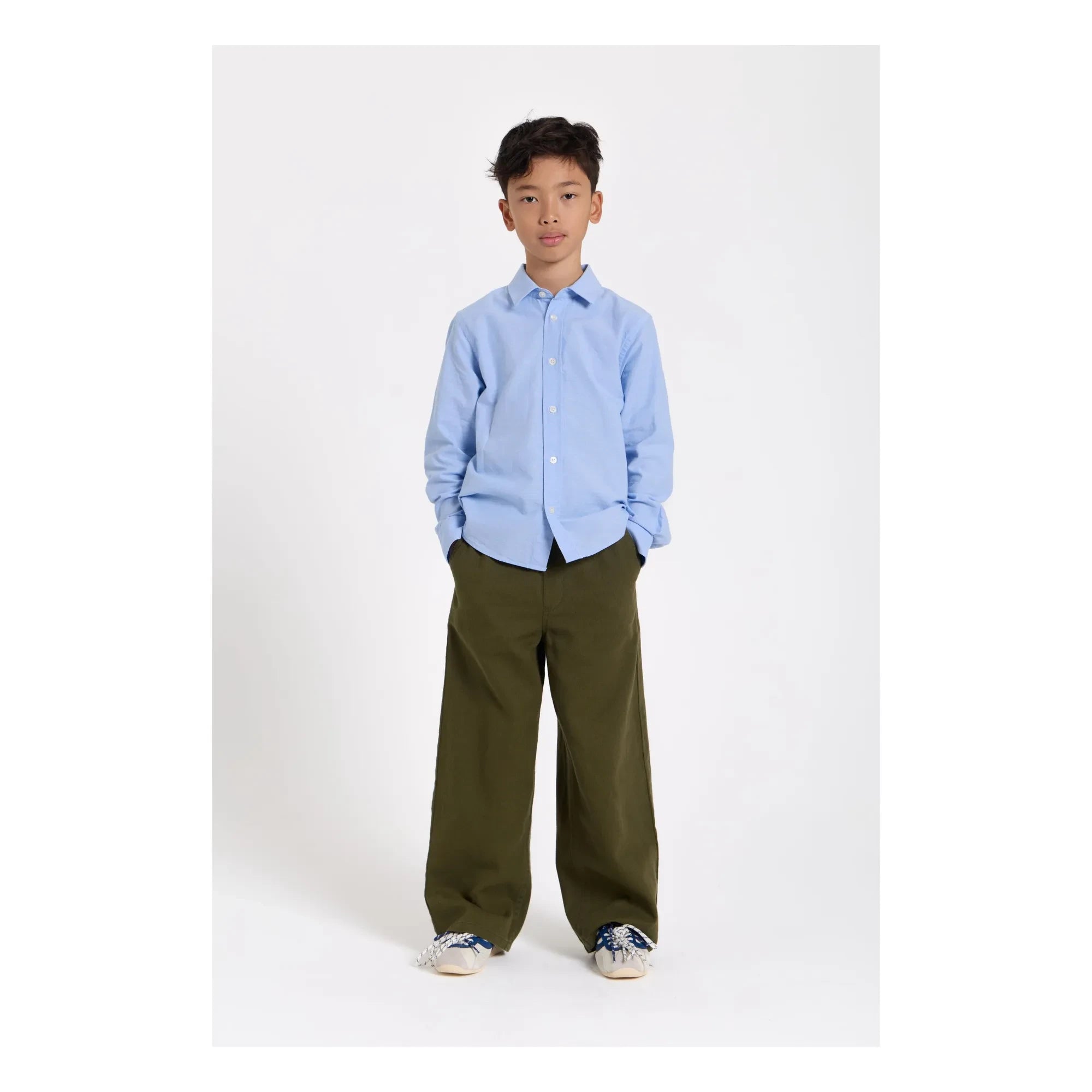 Smallable Kid - Zak Oxford gömlek | Açık mavi