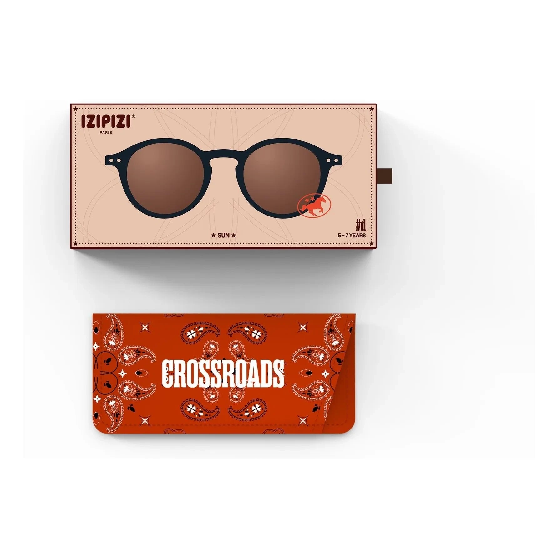 IZIPIZI - Sunglasses #D Çocuk | Parlak siyah