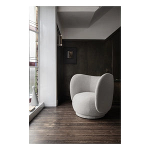 Ferm Living - Rico bukle döşemeli koltuk | Krem