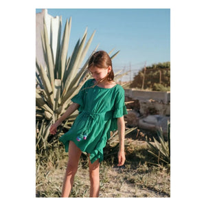 Lison Paris - Caftan Lea | Yeşil