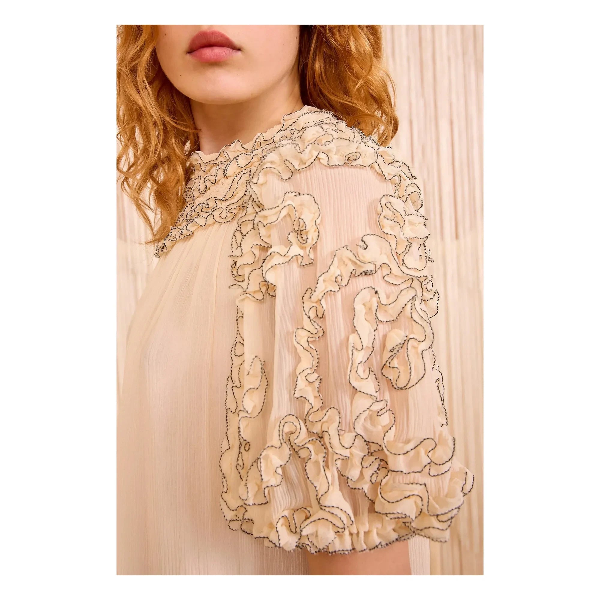Ulla Johnson - Isolda İpek bluz | Ecru