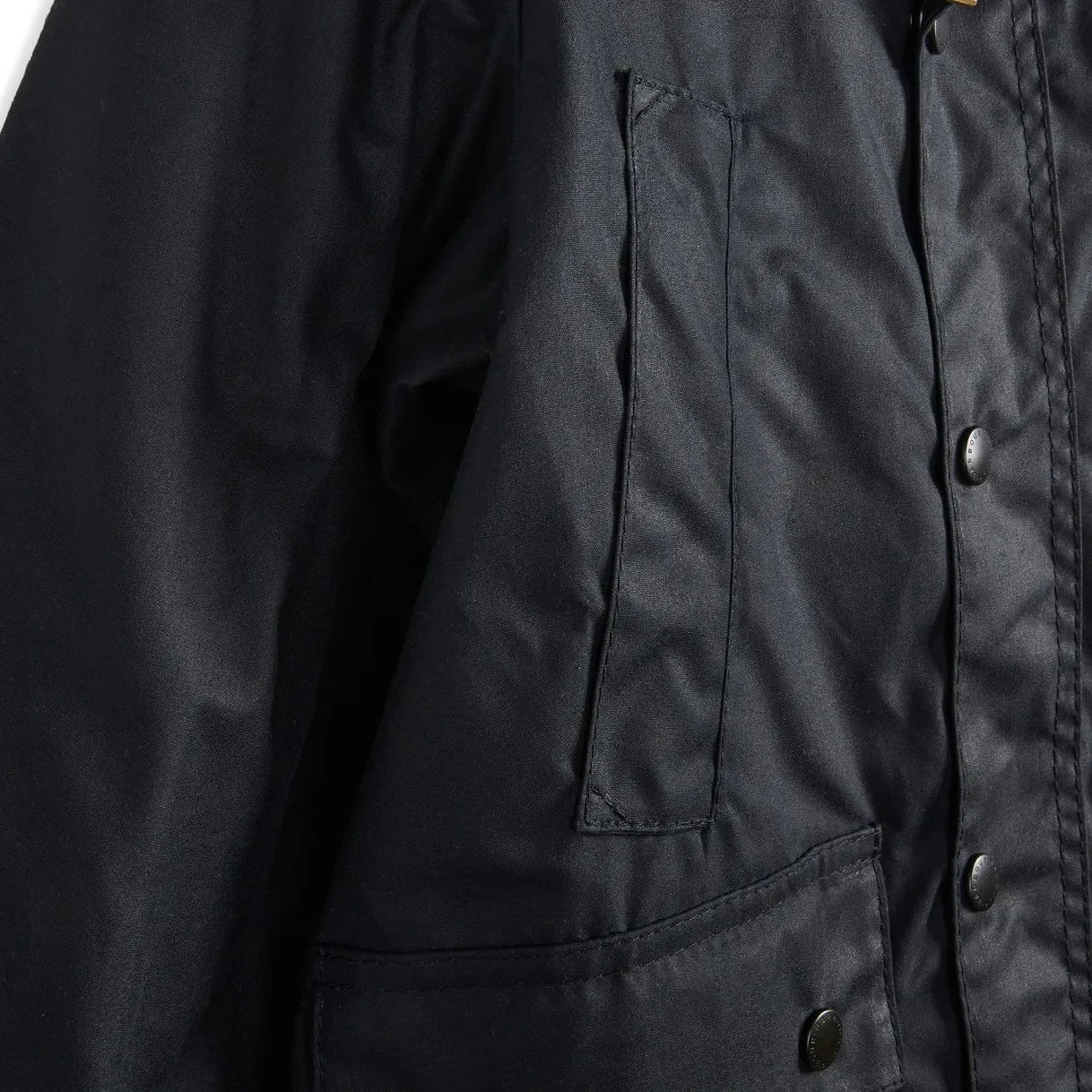 Barbour - Geri Dönüştürülmüş Liflerden Üretilmiş Bedale Mumlu Ceket | Lacivert