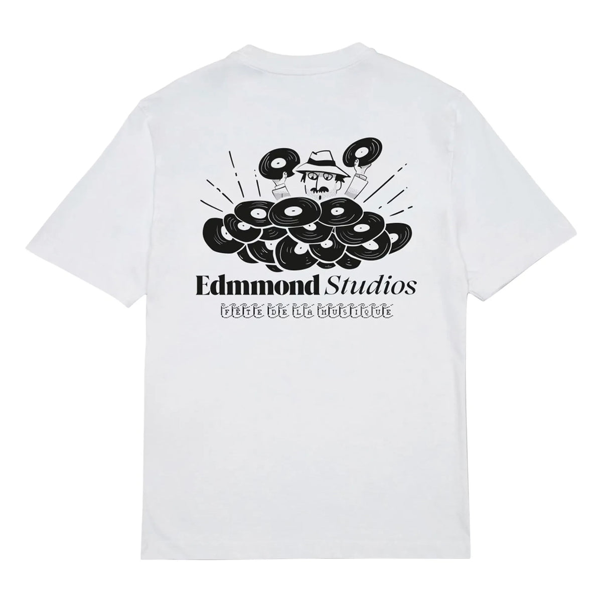 Edmmond Studios - Speakers T-Shirt | Beyaz