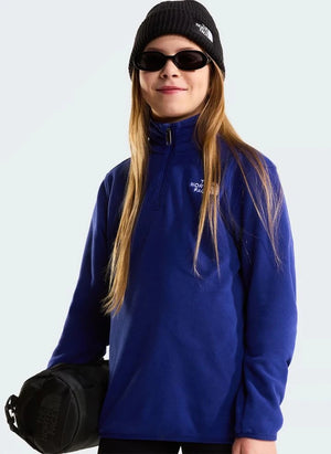 The North Face - Glacier Trucker Style Hoodie Polar | الأزرق الملكي