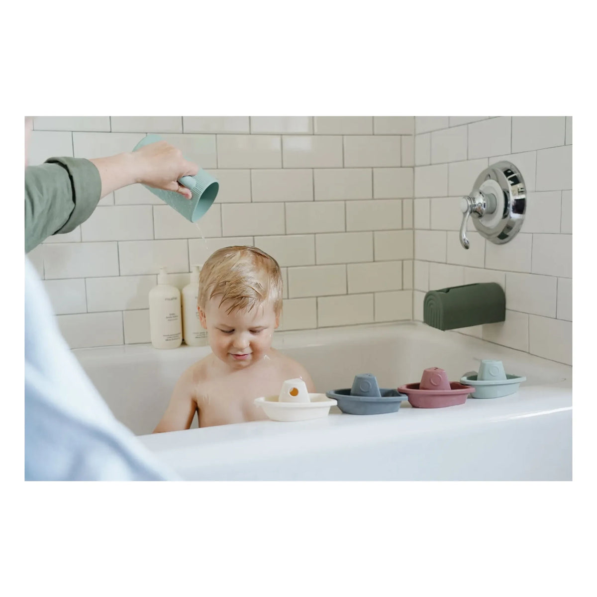 Mushie - Banyo Oyuncakları - 5'li Set