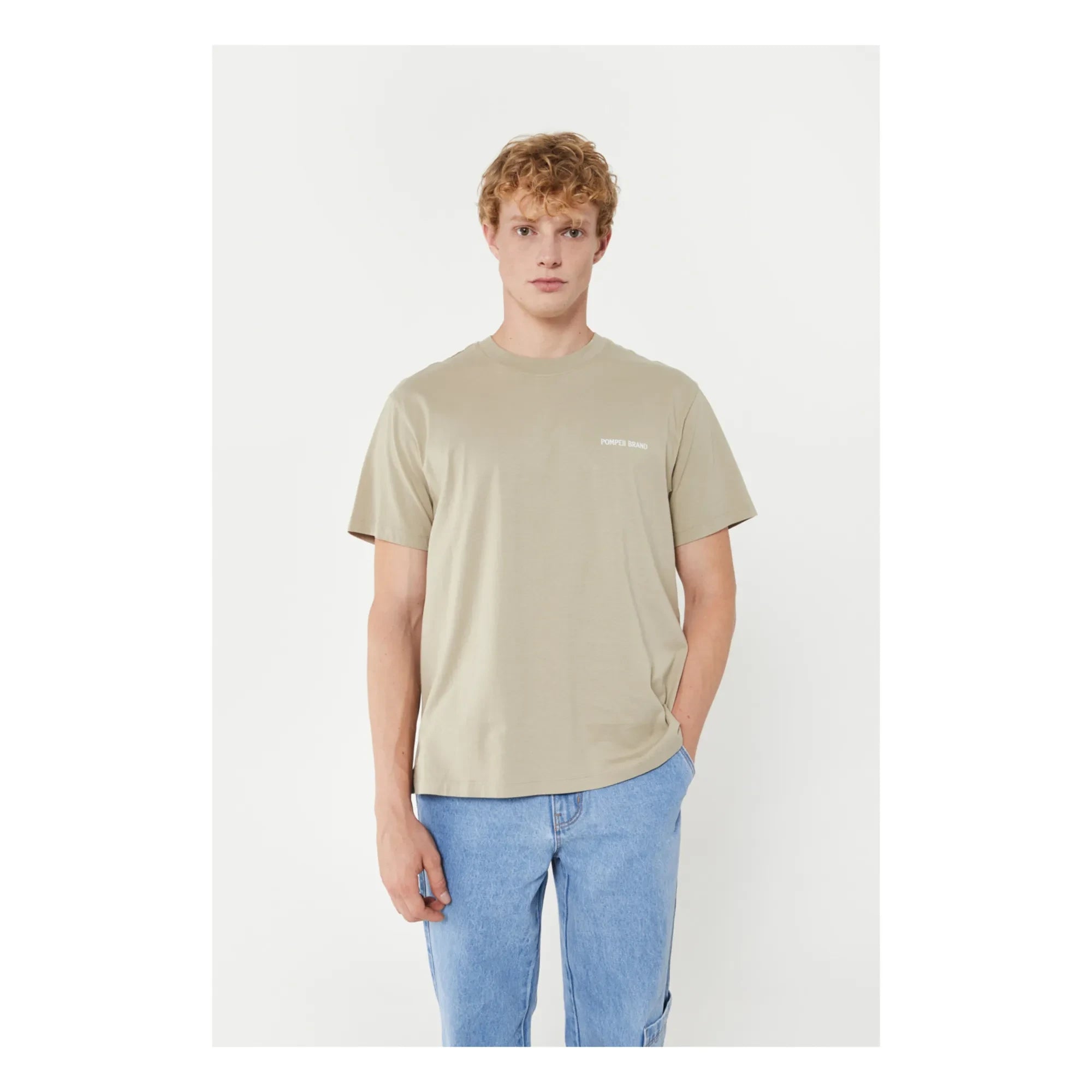 Pompeii - Kangoo Tişört | Açık haki